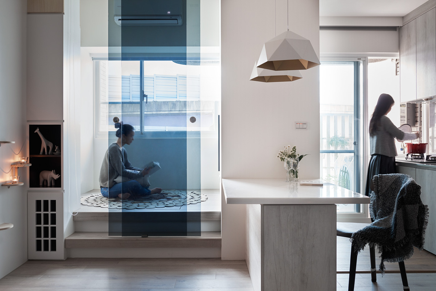 美好记忆的符号——132m²现代生活住宅  构设计-11