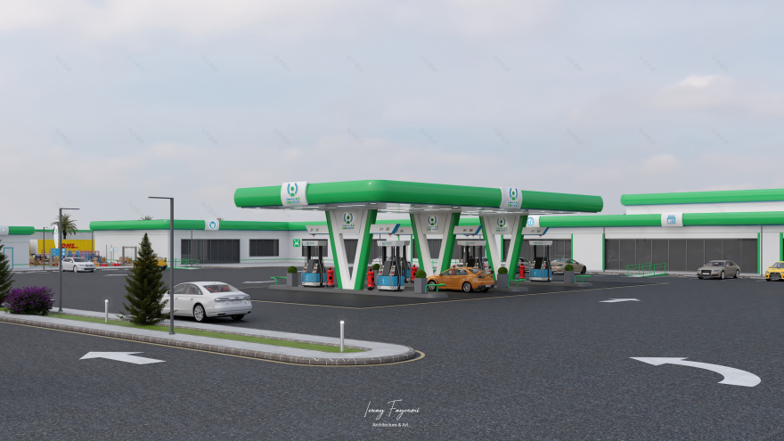 Car Host Petrol Station 设计-22