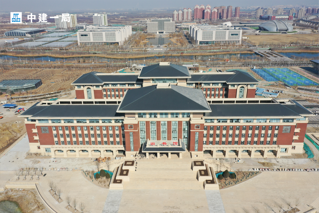 中医药文化地标！中建一局承建的天津中医药大学图书馆、博物馆项目取得新进展-62