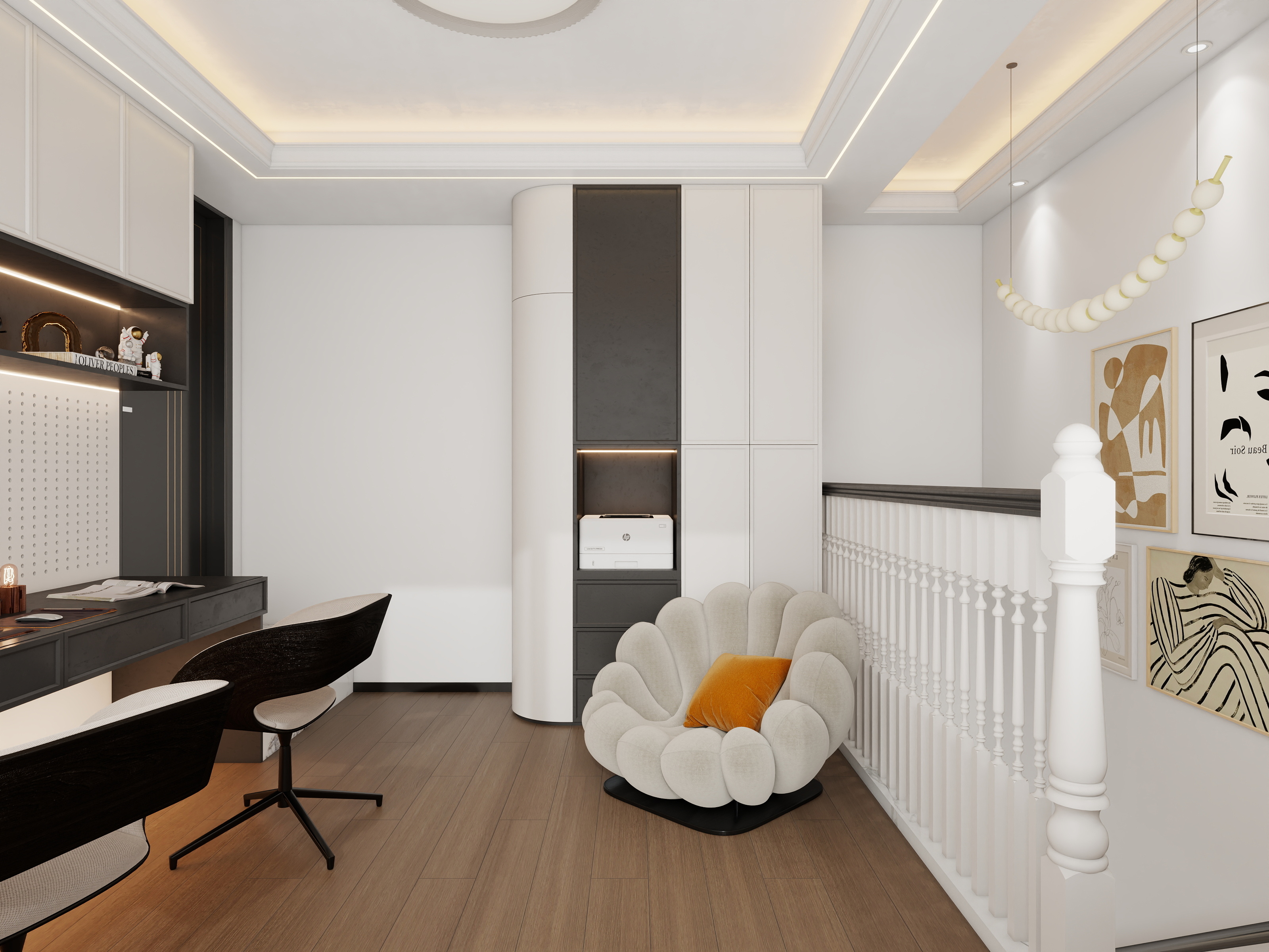 四川成都澳洲湾（225平方简约法式四居室）-24