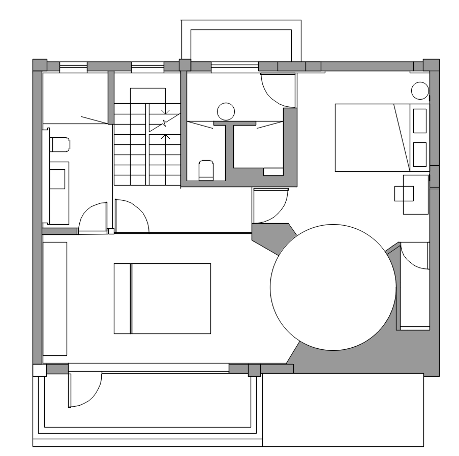 混凝土的诗意丨中国上海丨空间设计是合设计,软装设计珊瑚居艺术空间Corallo Casa-77