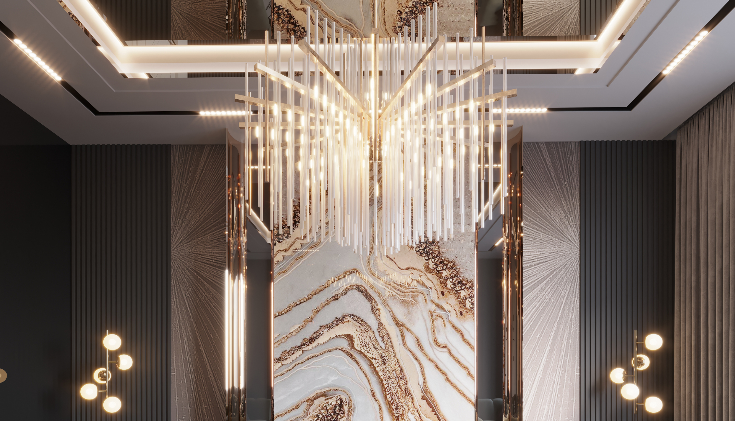 luxuries living room-5