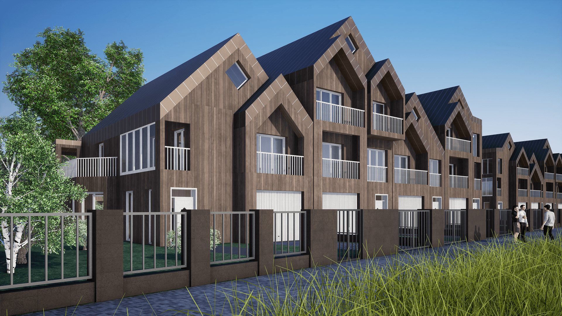 高密度和低层多功能木结构住宅区丨波兰比得哥什丨Damian Dominiczak-402