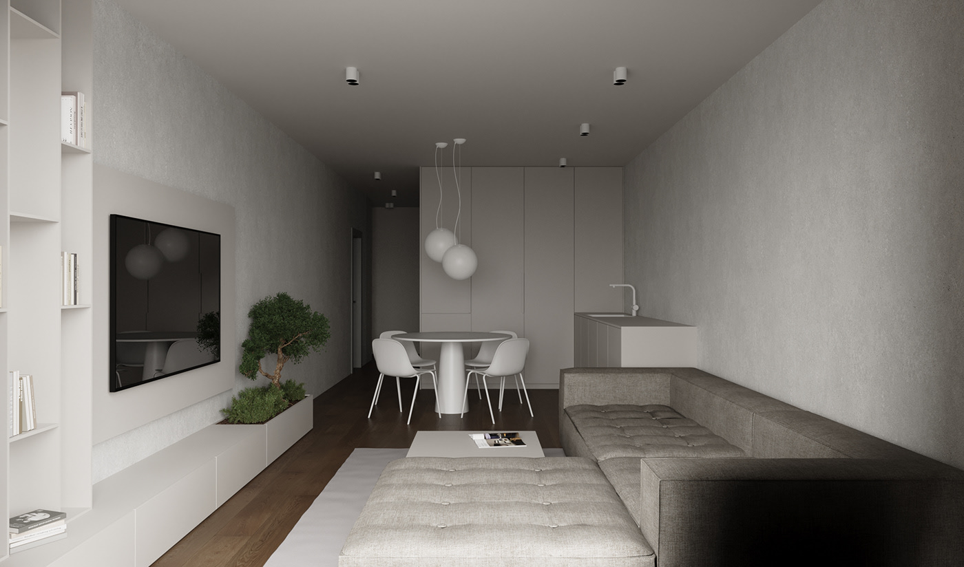 中性色系住宅设计 既简静又舒适-1