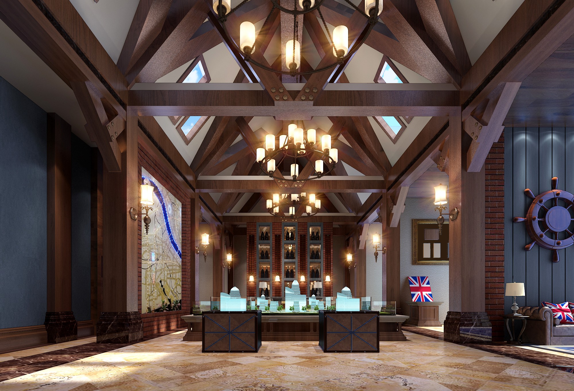 大型工装售楼部-0