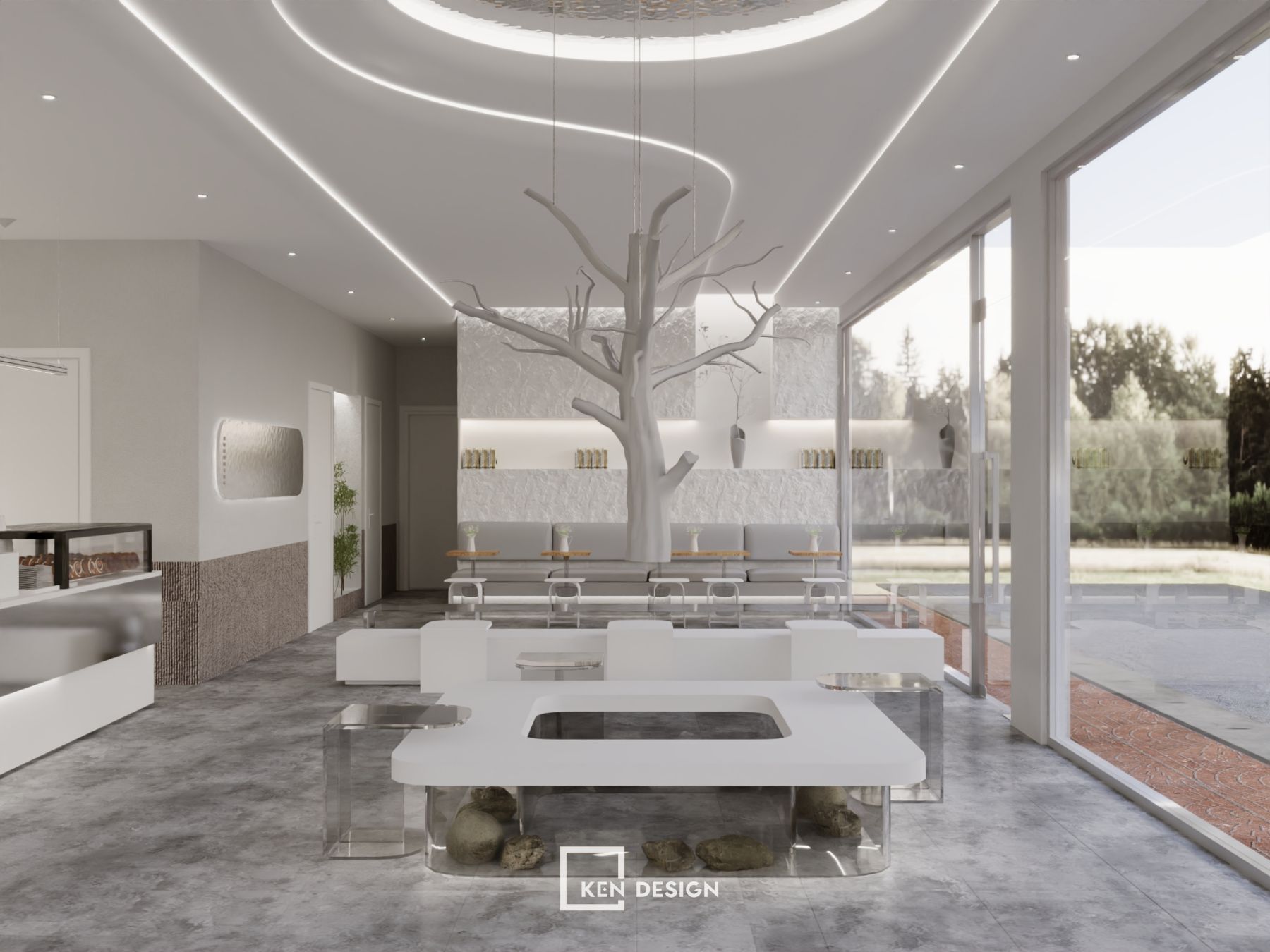 The Sunshine House奶茶店设计丨Ken Design-34