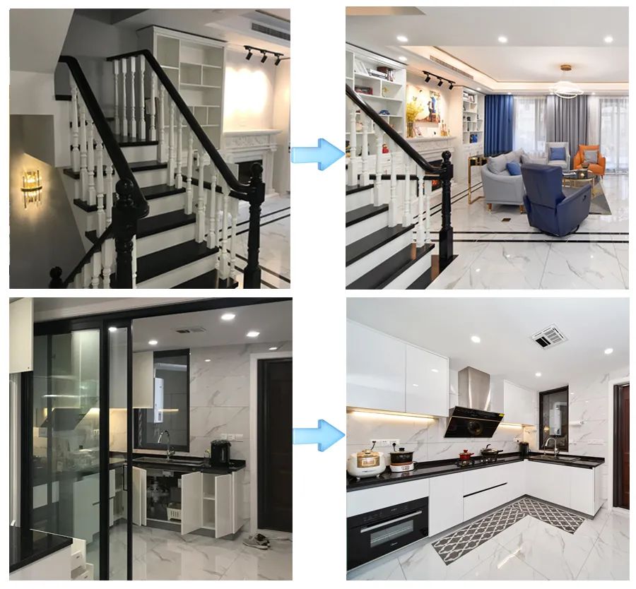 现代轻奢四居室家居设计丨中国上海丨欧碧雅空间设计-14