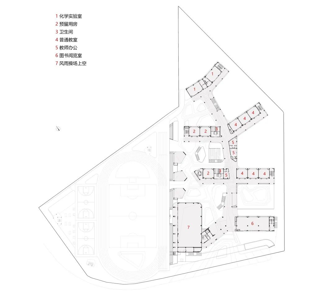 合肥市五十中新校分部丨中国合肥丨深总院合肥分院-87