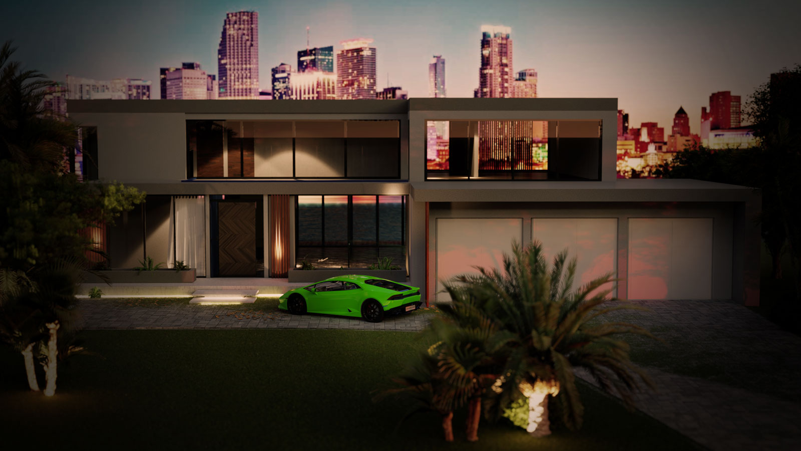 Miami Modern Villa | Vizaxella Ltd.-7