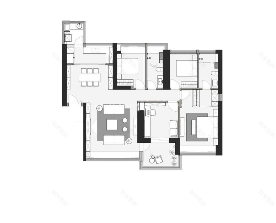 《香山美墅·云颂》 | 极简空间,品质生活-8