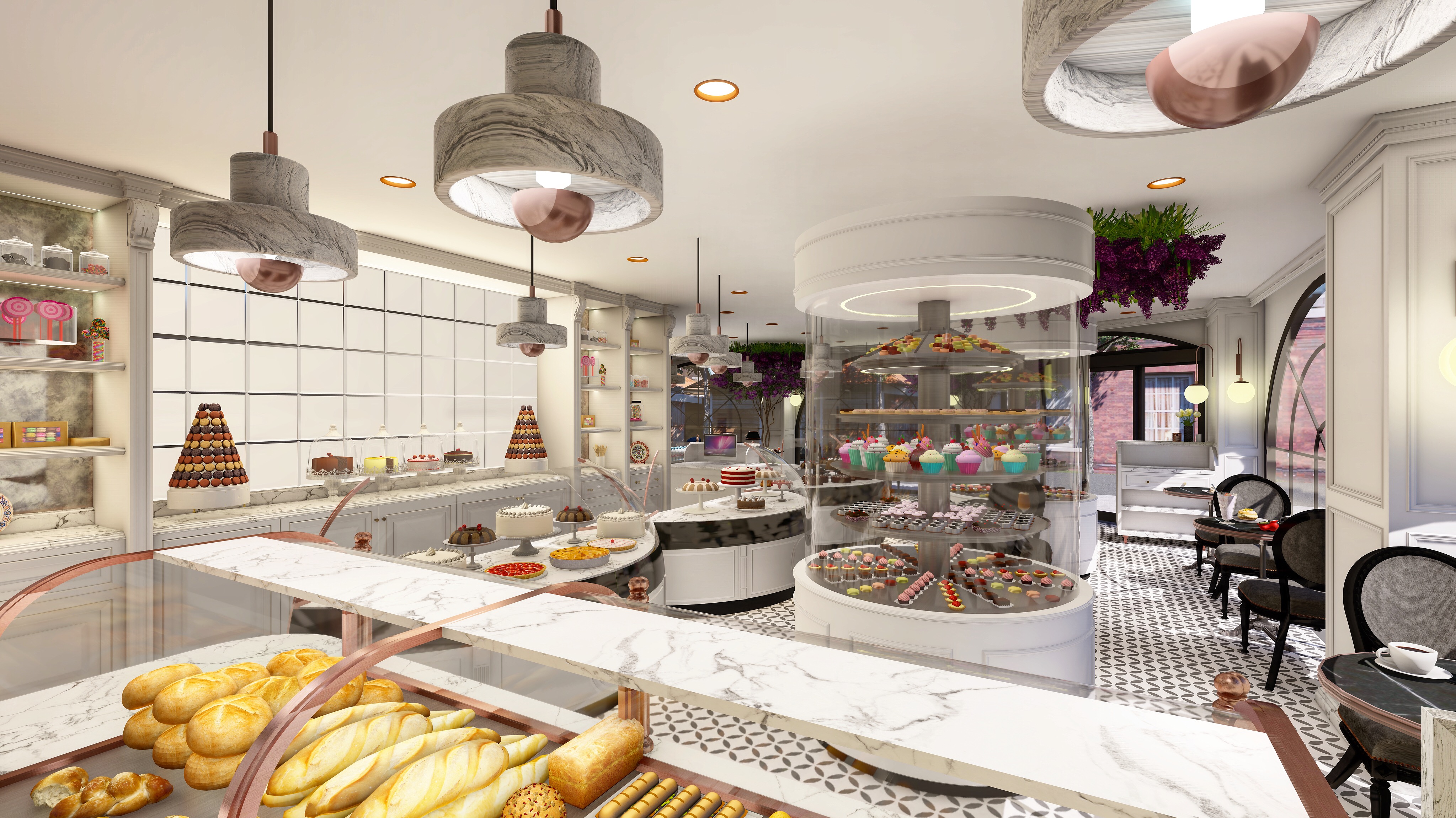 美国 USBA 甜品店设计-15