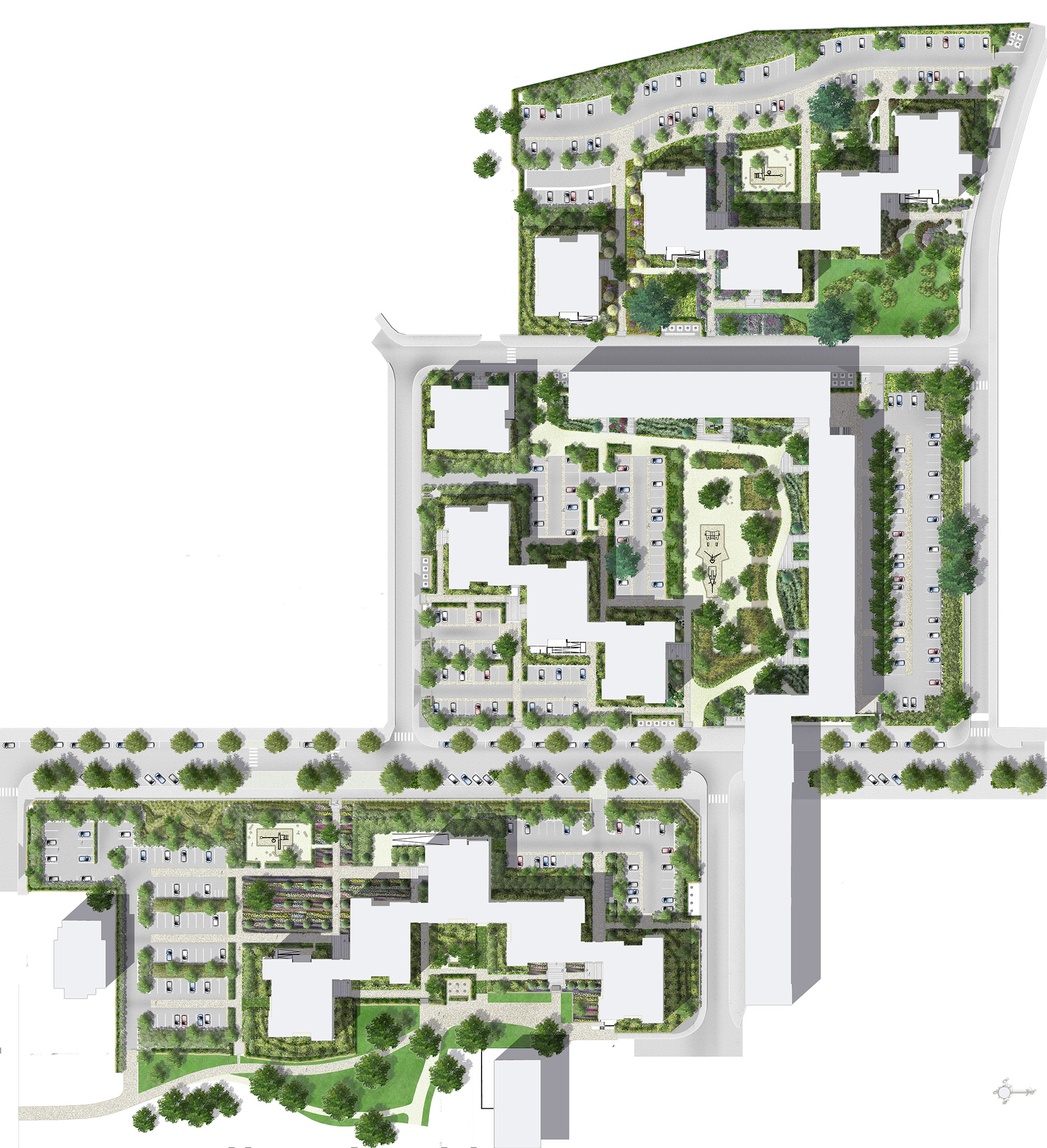 Quartier de la Madeleine - la résidentialisation - La Compagnie du Paysage-21