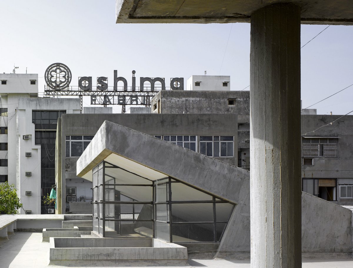 印度阿默达巴德纺织厂总部大楼-22