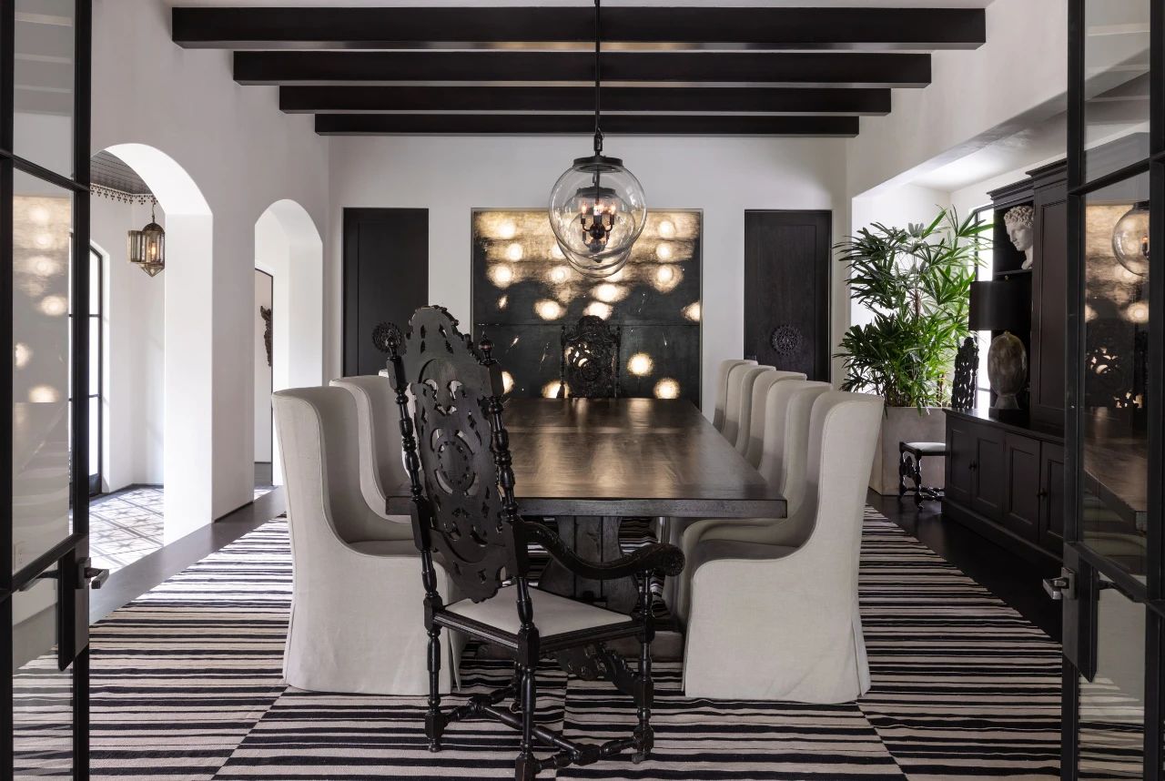 比弗利山庄住宅设计丨美国丨Erin Martin及其设计机构-23