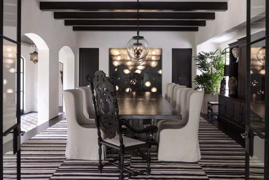 比弗利山庄住宅设计丨美国丨Erin Martin及其设计机构-23