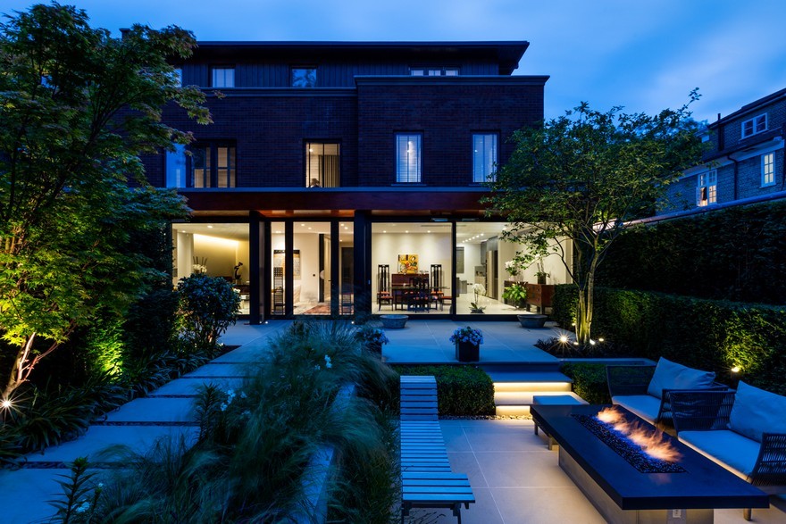 This New London Brick House Accommodates Three Generations of a Family-29