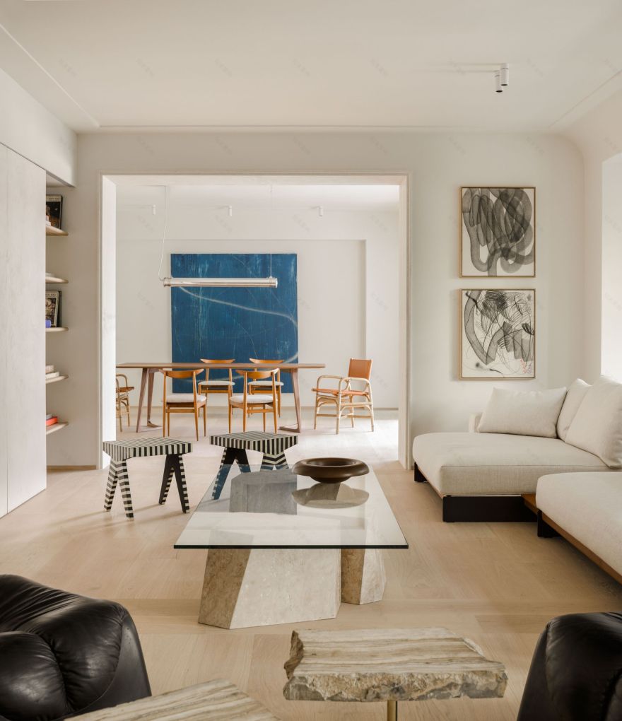 马德里近300㎡公寓翻新项目丨西班牙马德里丨De la Villa工作室(Juan Esteve等3人)-2