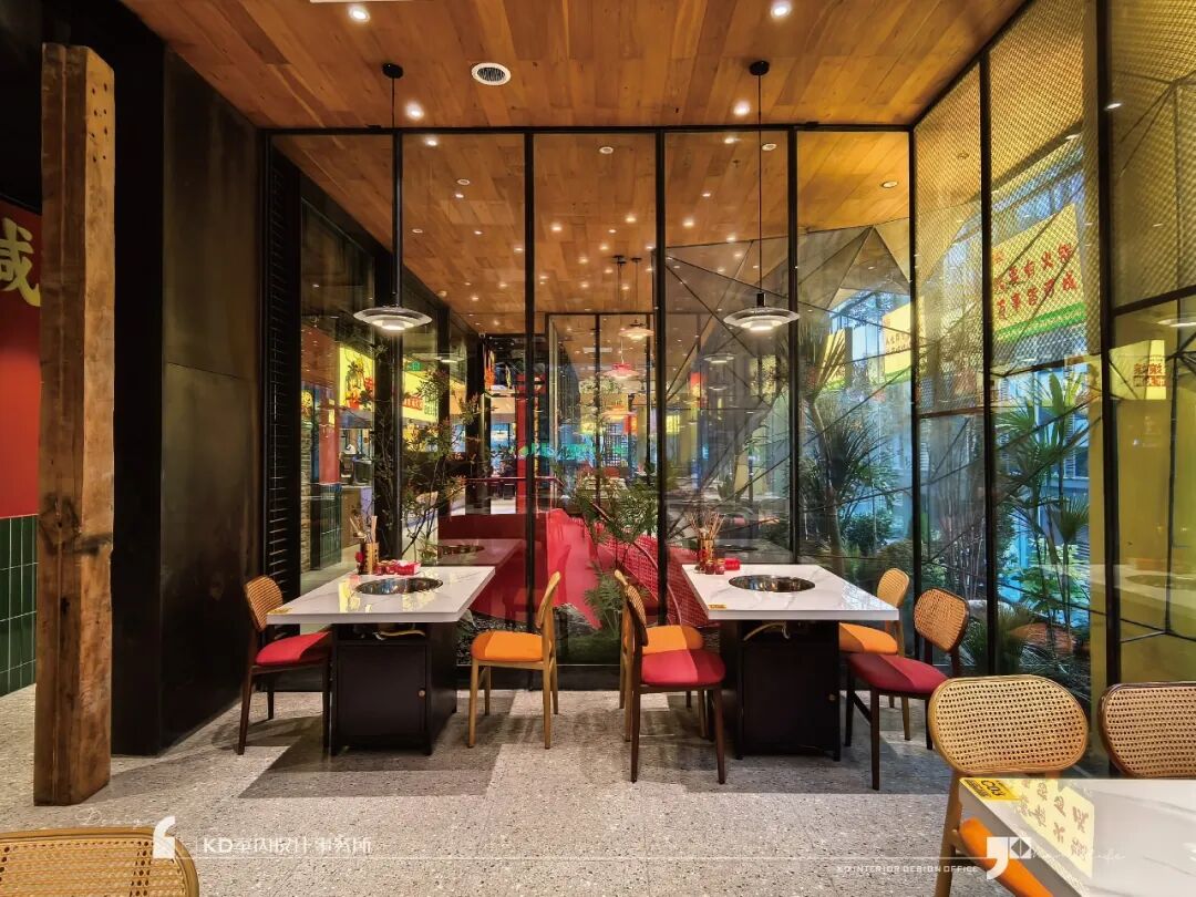 袁嬢嬢花园集市火锅  成都旗舰店丨中国成都丨KD室内设计事务所,恺邸工程-43