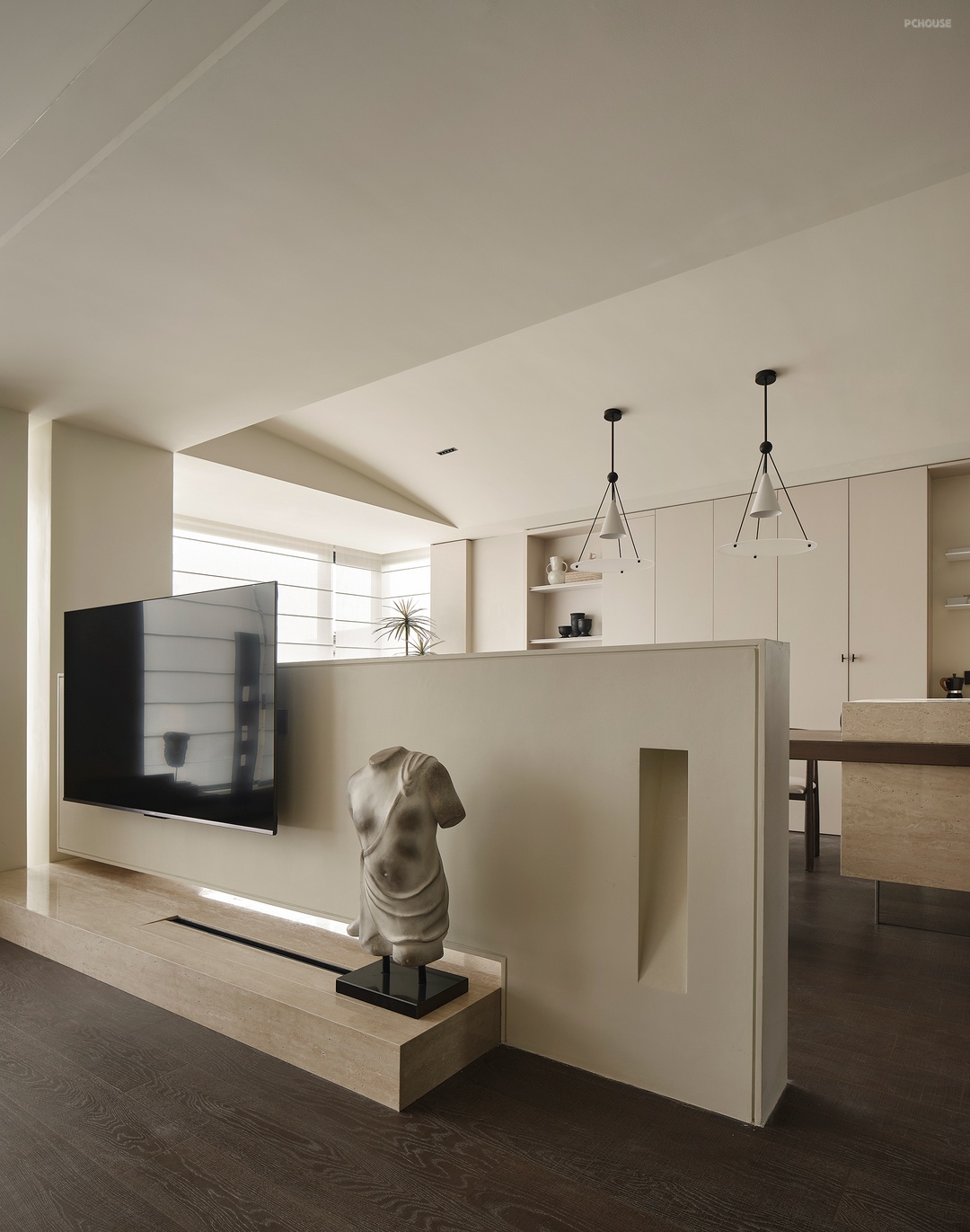 160㎡侘寂新中式 感受当代禅意东方美丨FF design-15