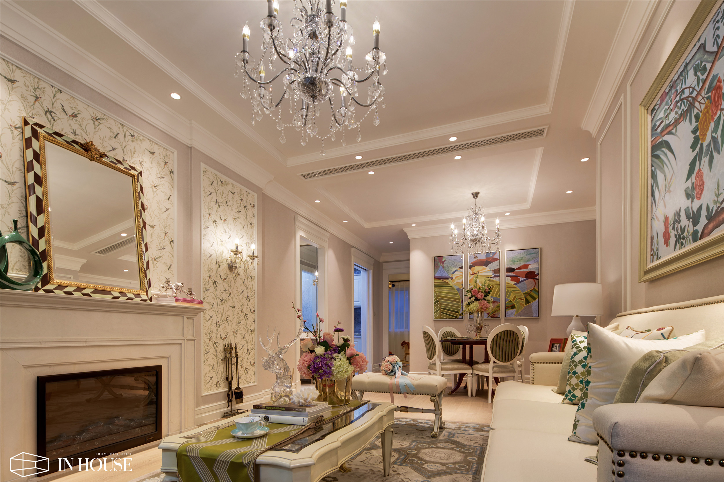 融创中新国际城110㎡样板间软装设计——INHOUSE设计-10