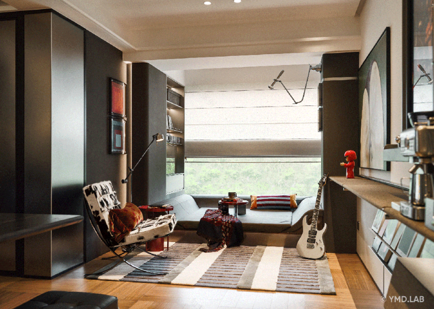 深圳山樾湾70B&70C户型样板间丨中国深圳丨岳蒙设计-84