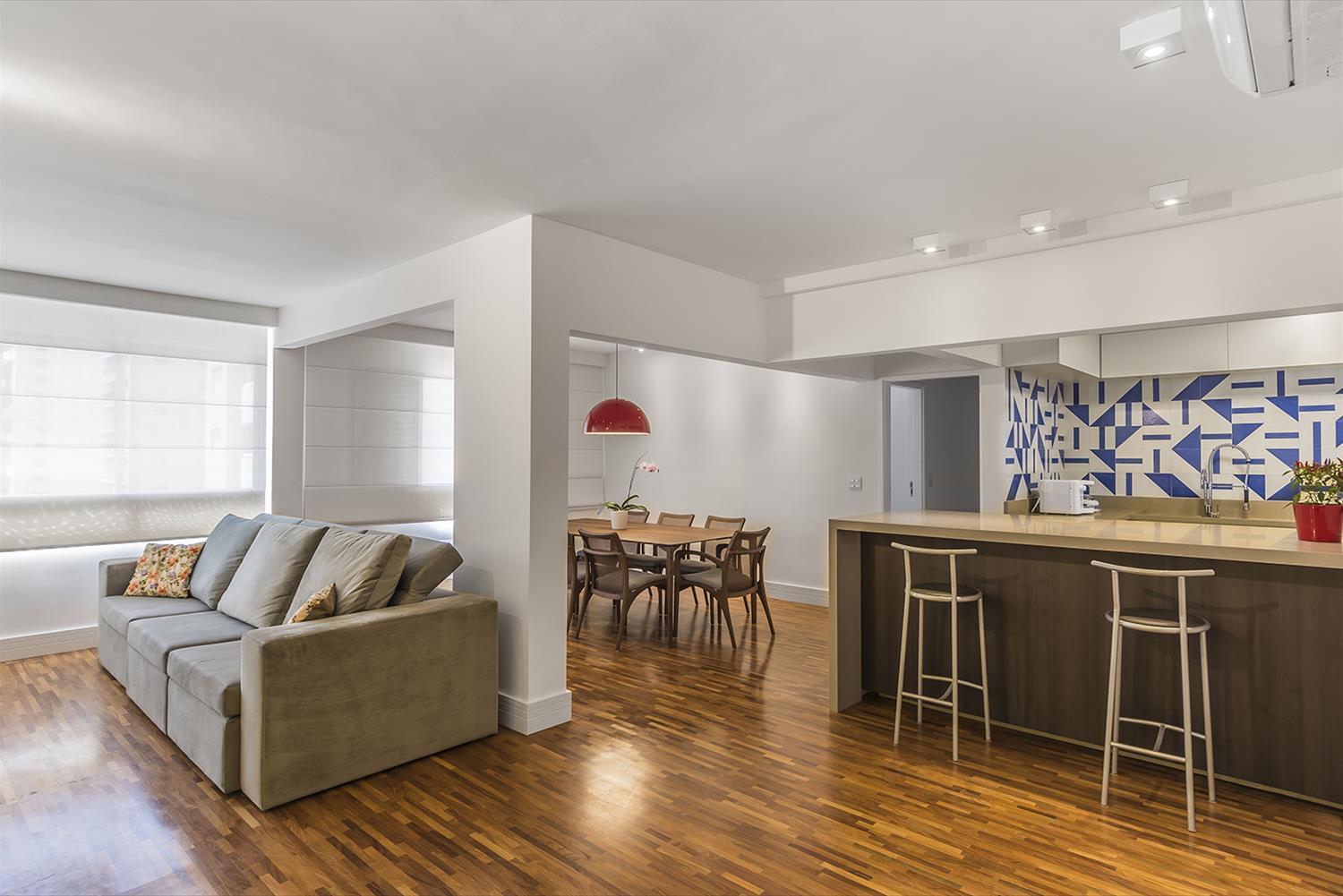 巴西圣保罗 Apartamento Perdizes 278 公寓 | 木质与白色的诗意融合-8