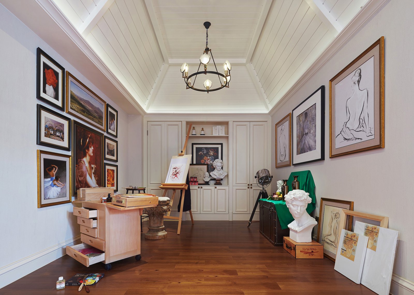 朗昇精装修交楼设计力作：大上海新兰园（叠墅、洋房）-25