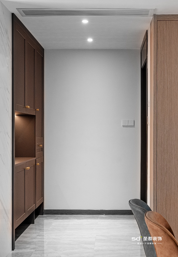 浙江金华 129㎡现代婚房,无主灯设计、客餐厅一体显大气-19