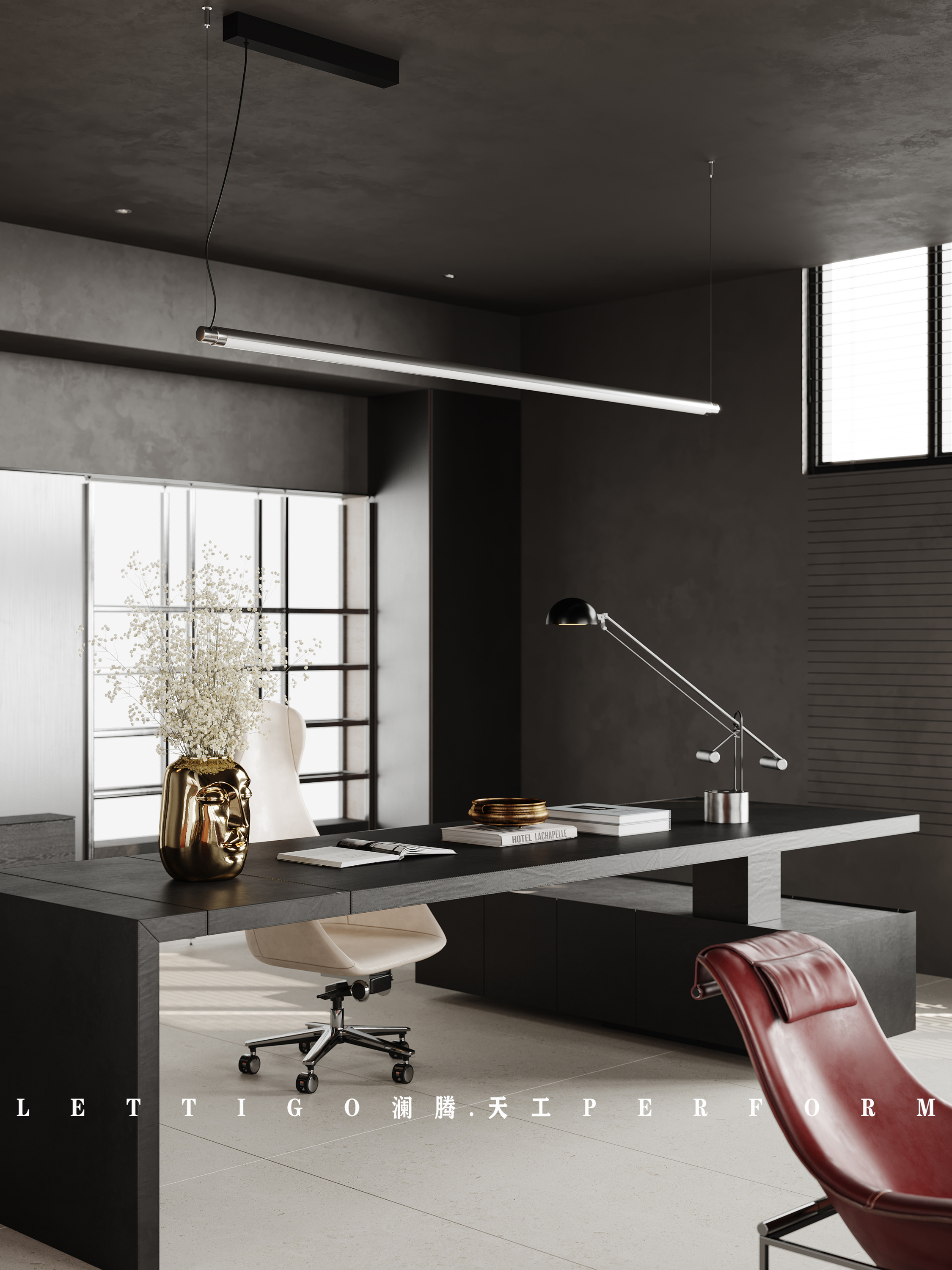 质感高级的现代办公空间-4