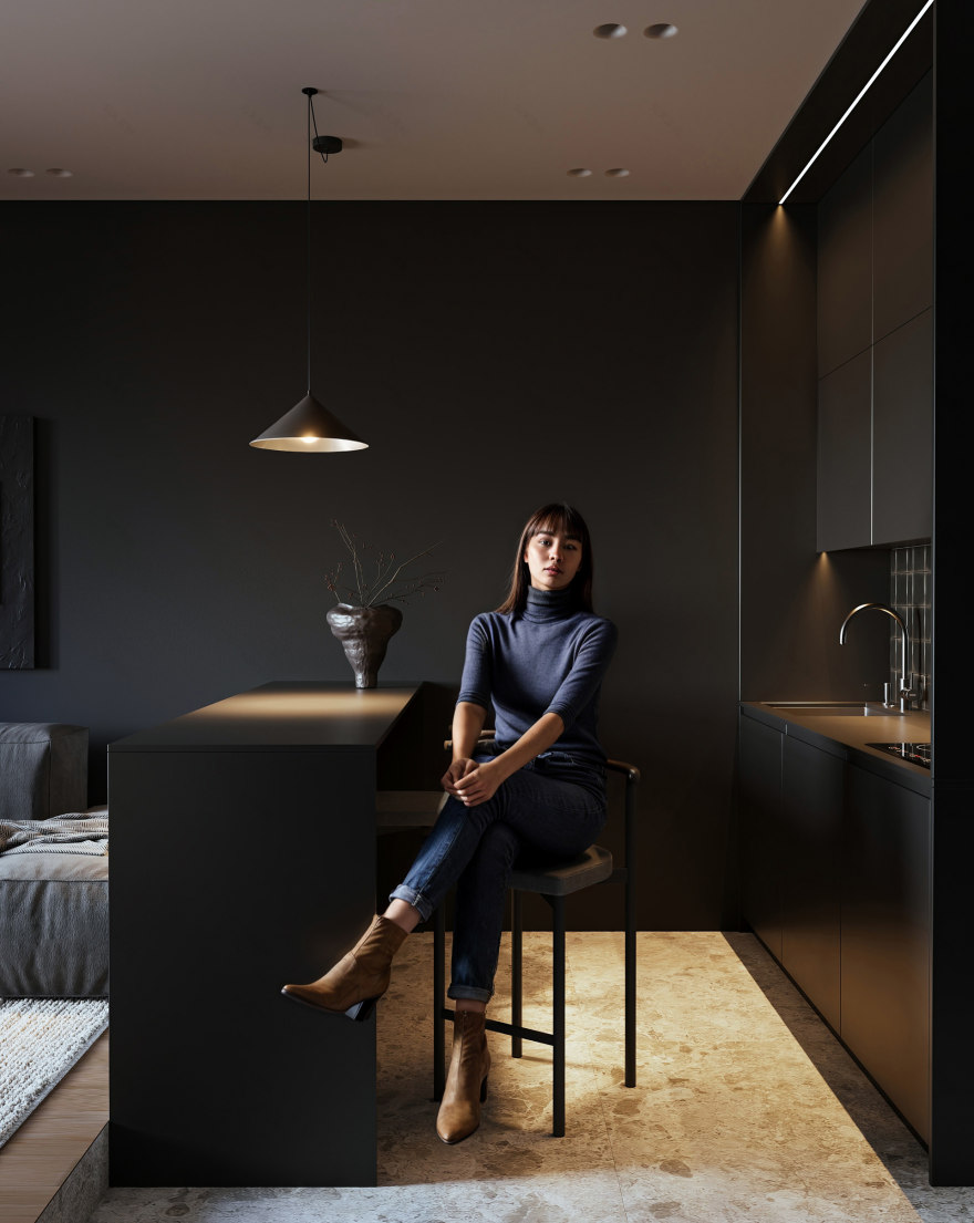 Minimalistic apartment 2025 | 3d visualization + AI-13