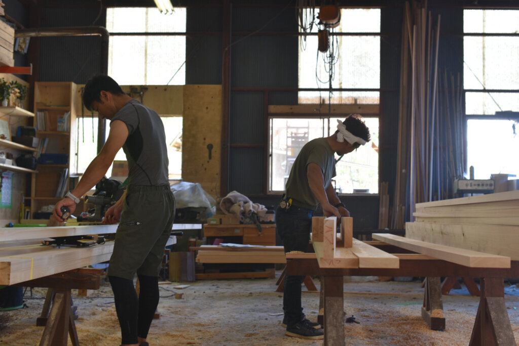 恵那の石場建て３　刻み丨水野设计室-31