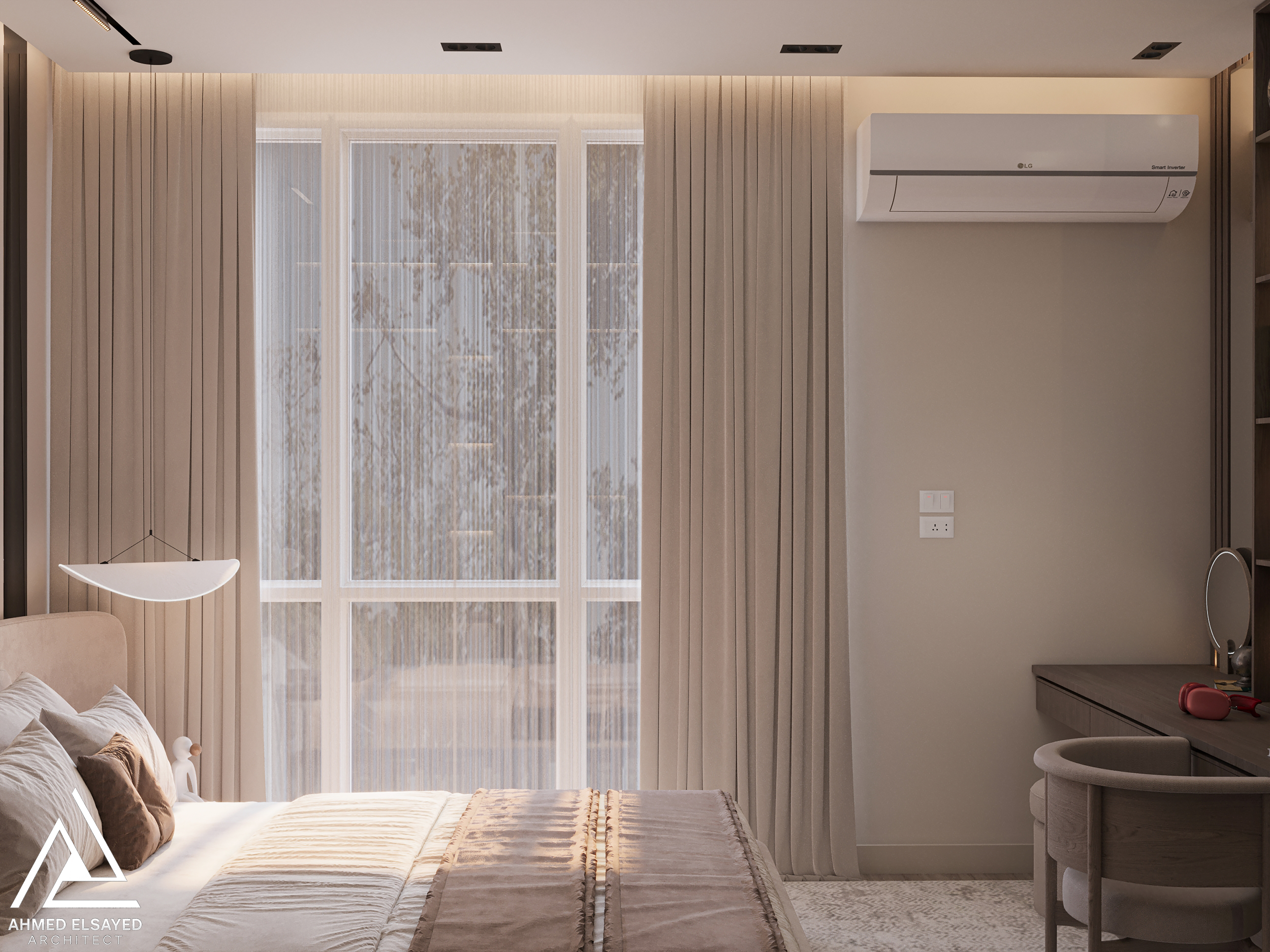 卧室丨EgyptCairo丨Ahmed Elsayed-8