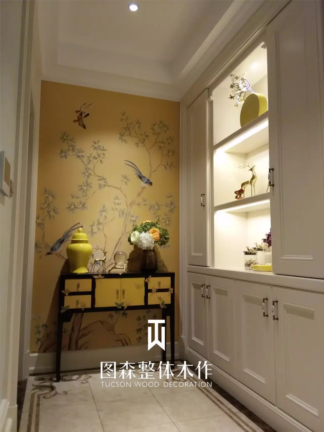 图森整体木作案例赏析---“沐”·鸟语花香-9