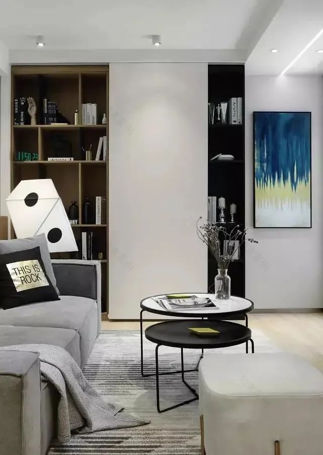 上海静安 60㎡两居室“剪刀手”式改造 | 空间焕发新生-37