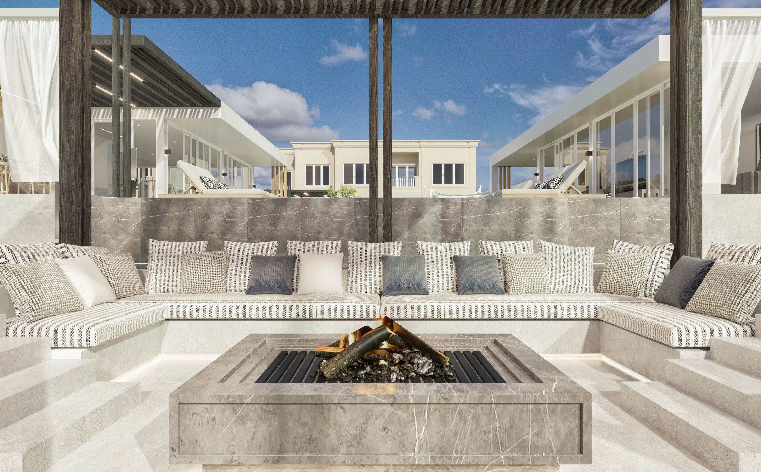 玛丽娜别墅景观丨Citicore interior design llc-9