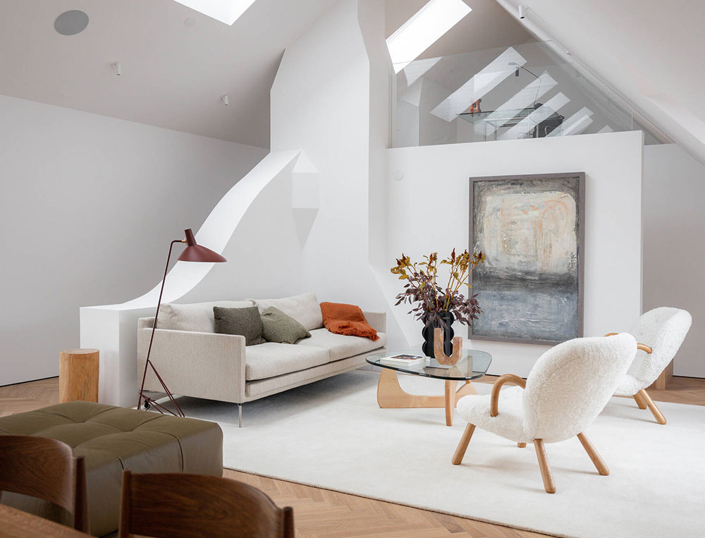 斯德哥尔摩百年老屋惊艳阁楼公寓设计-7