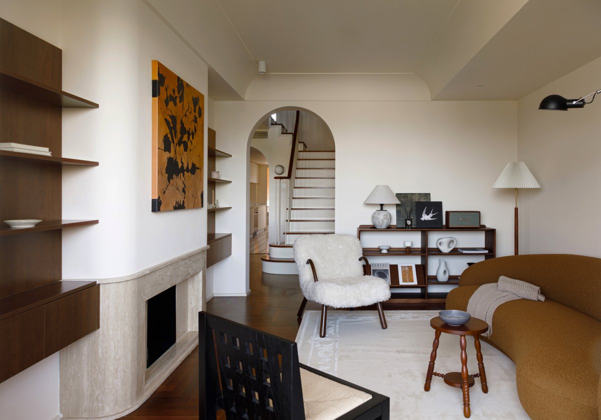 北京西城社区住宅轻复古风格婚房设计丨中国北京丨文君空间设计-23