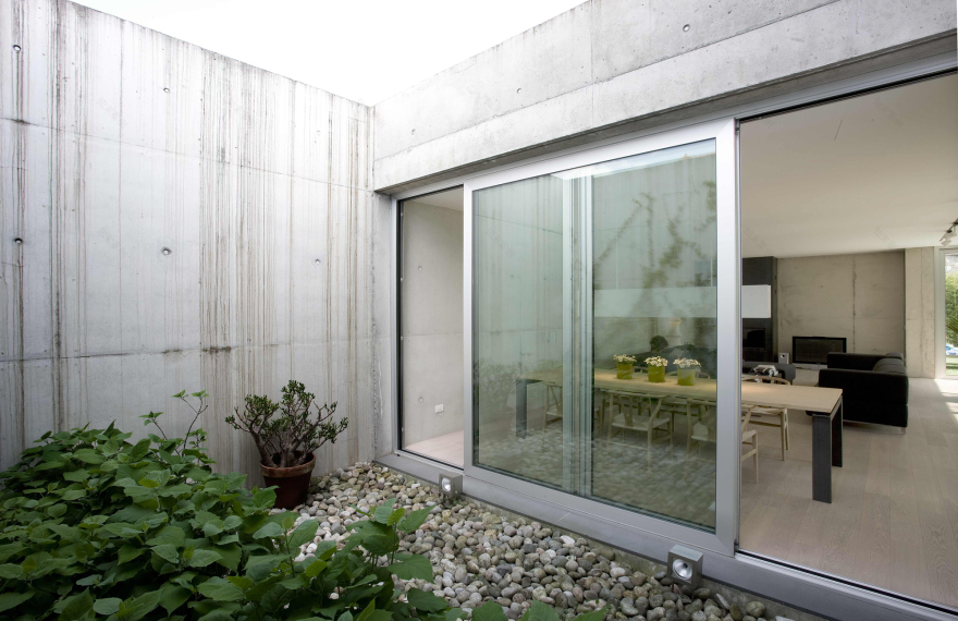 意大利 R+O 住宅 | 内向庭院与透明边界-22