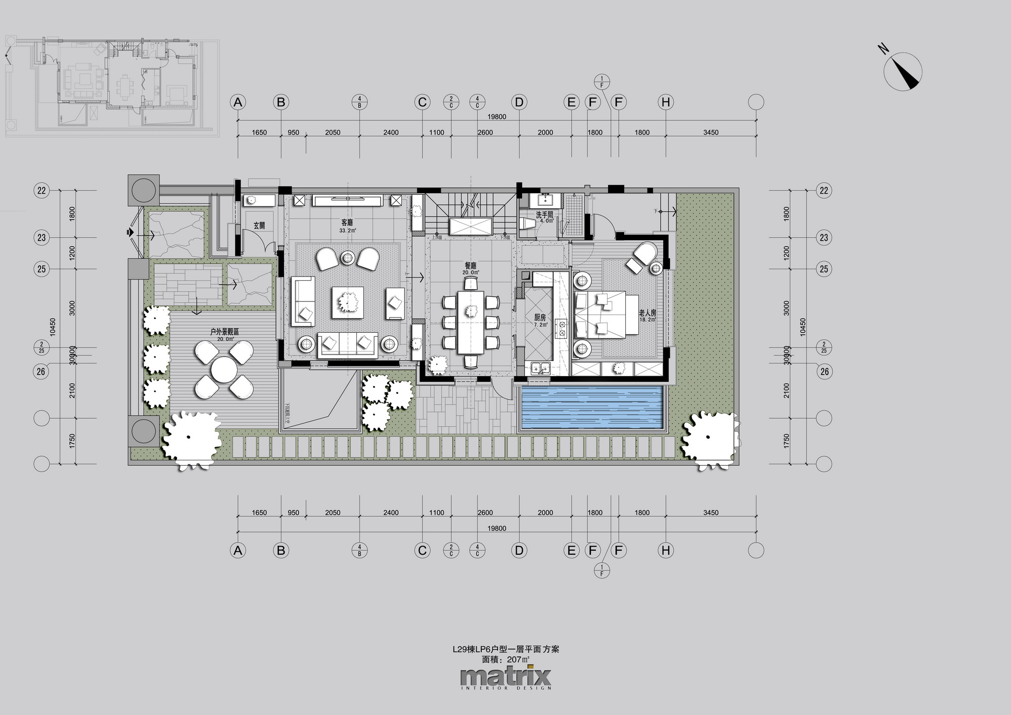 豪华别墅 现代风格重庆万科城LP别墅-1