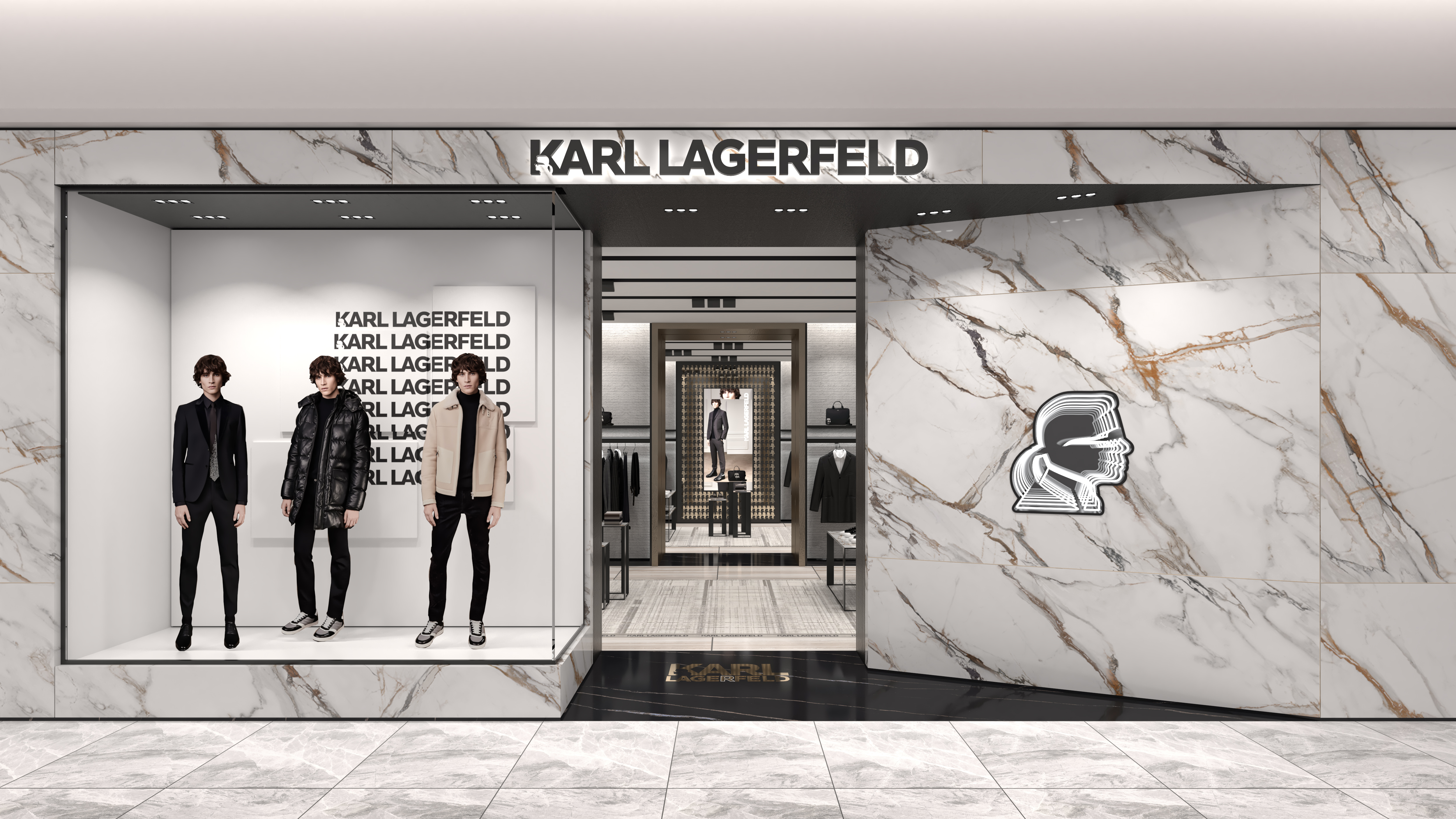 KARL LAGERFELD2020 男装新形象概念店设计方案丨KARL LAGERFELD2020 形象店创作小组-34