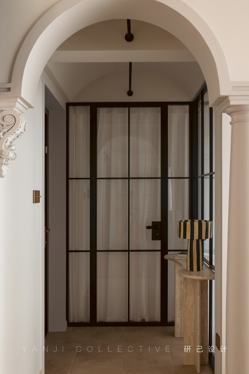 140平法式中古混搭的家丨中国芜湖丨研己设计-10