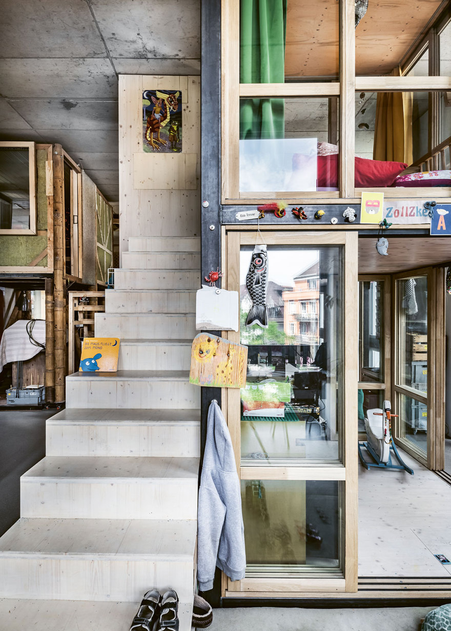 位于苏黎世海关大楼的大厅式住宅项目丨瑞士苏黎世丨Enzmann Fischer建筑事务所-24