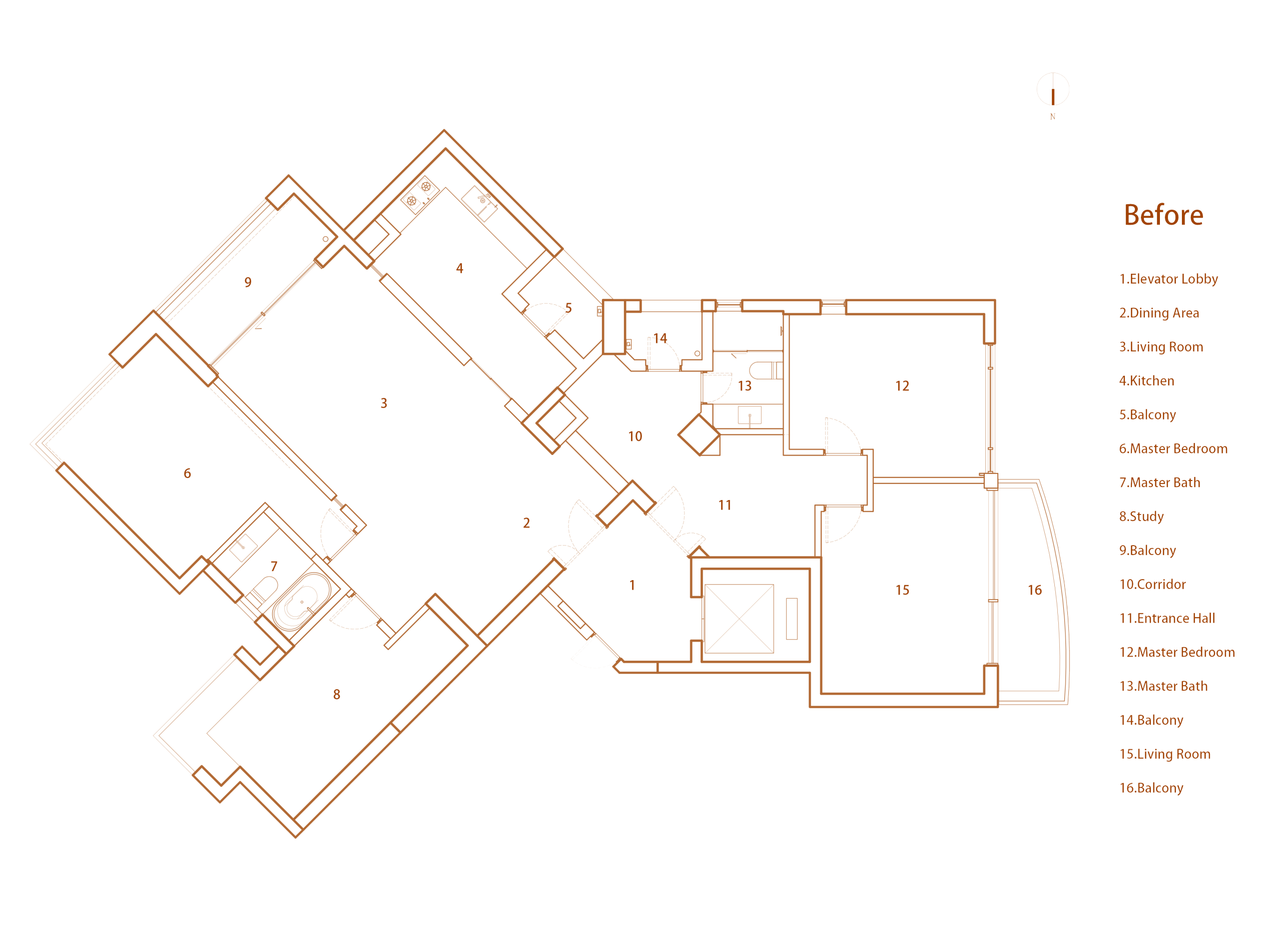 L 之家（注：这里HOUSE常见理解为房子、住宅等意思，结合前面字母L，推测为一个具有特定名称的住所之类，之家是比较常见表达，若有更多背景信息，可能有更合适译法 ） 丨中国广州丨KINJO DESIGN幾築空間設計-4