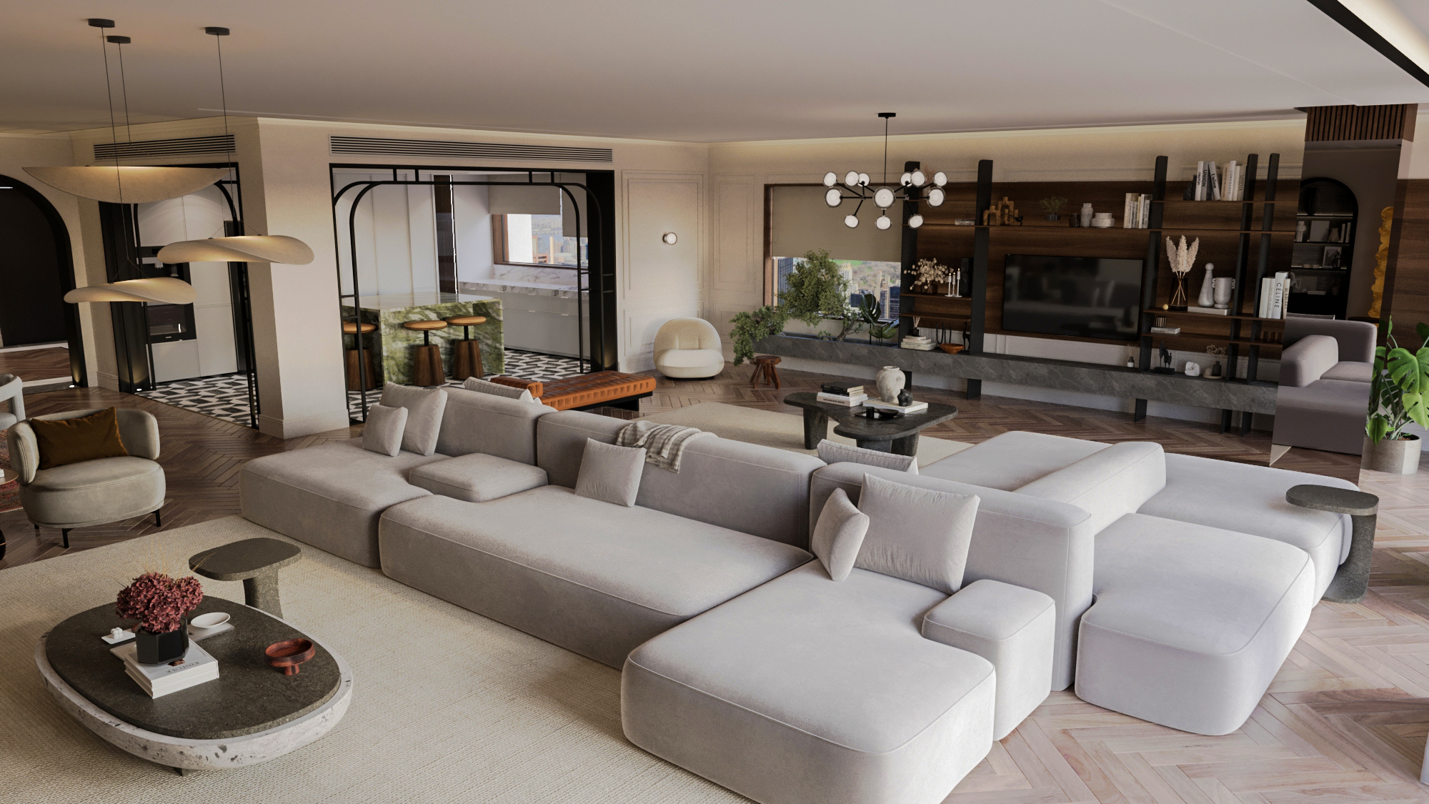 棕榈泉公寓接待处丨SCALE-13