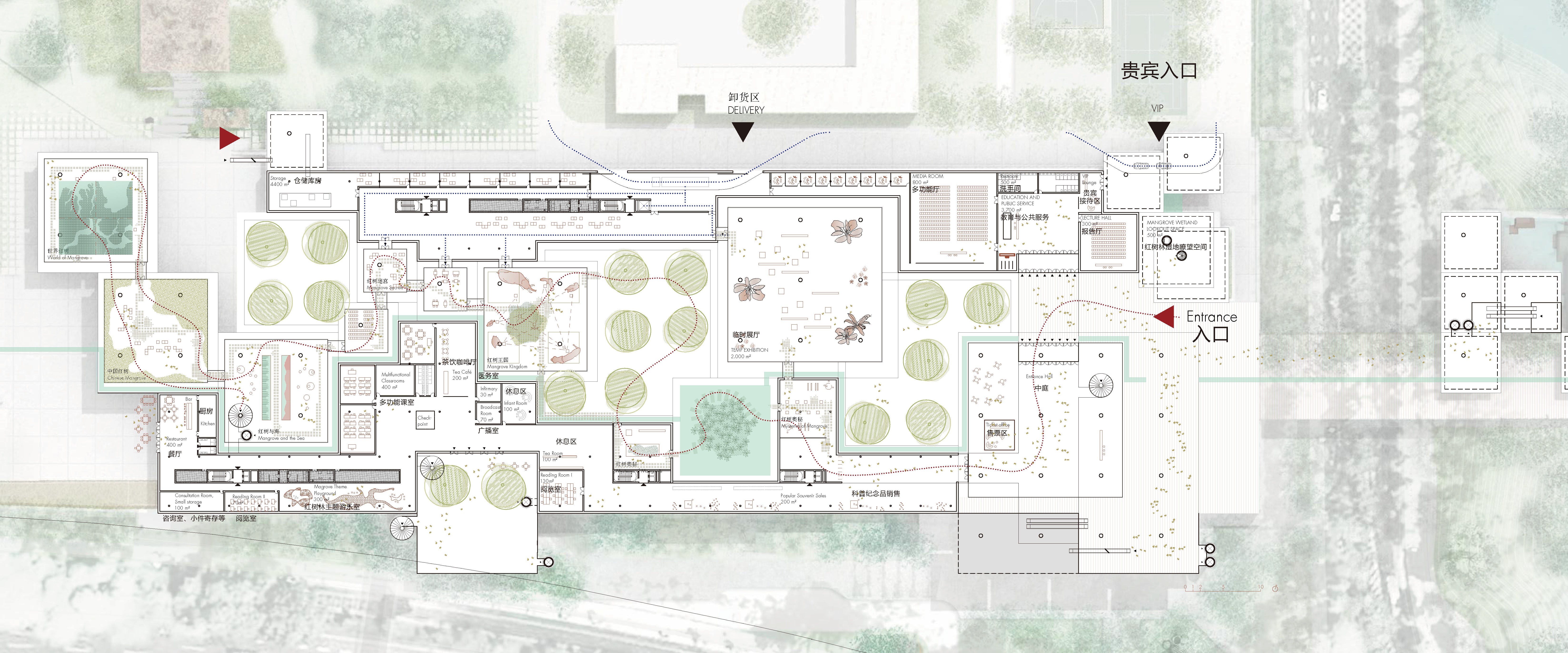 深圳红树林湿地博物馆方案设计及建筑与景观专业初步设计·红树十二境丨中国深圳-70