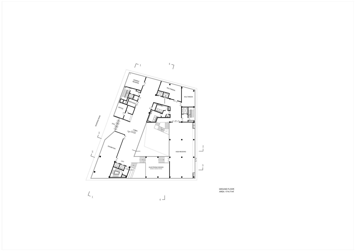 成都金牛区图书馆与外华城中学 · 创新三维书建筑-73