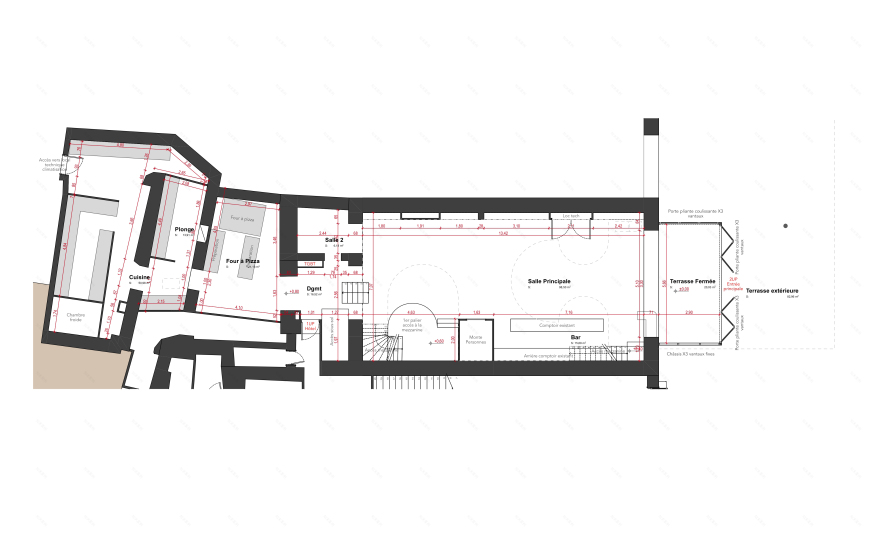 COSY BAR RESTAURANT餐厅翻新丨ARCHI TECH-12