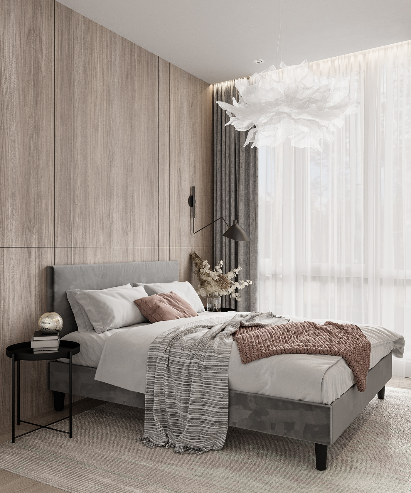 简洁而优雅的现代公寓-9