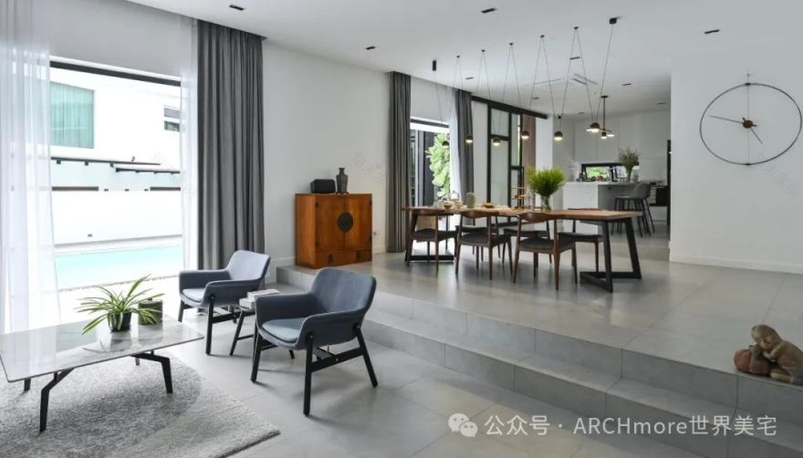 马来西亚的老房子改造的极简乡村住宅-10