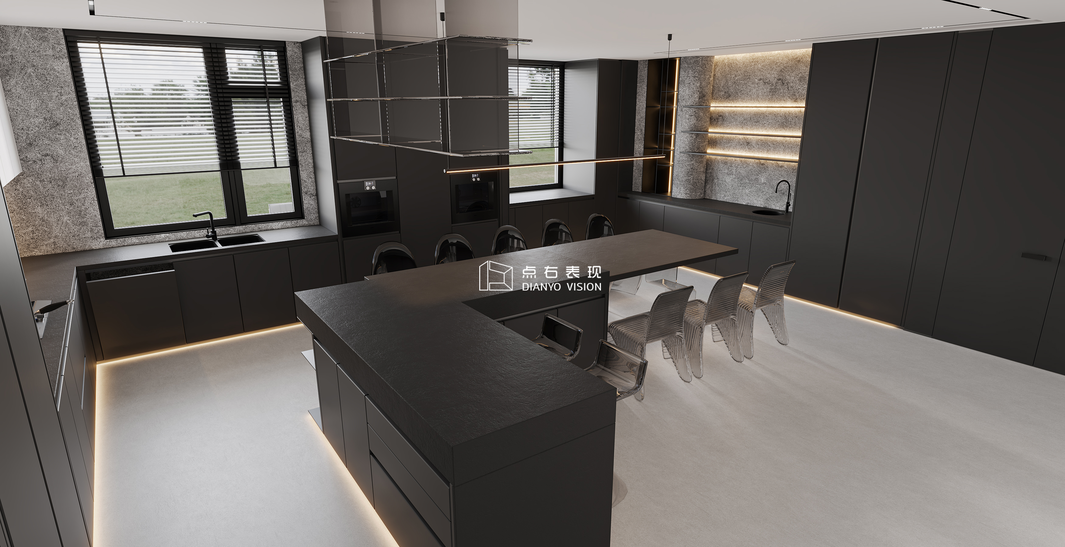 现代风格效果图丨点右效果图表现-16